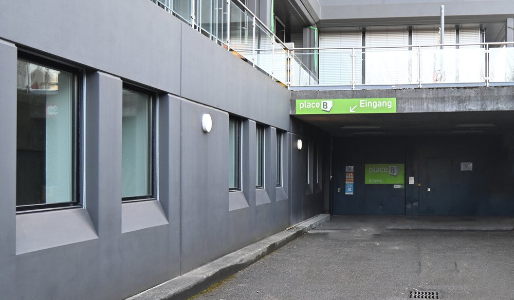 Entladezone Lagerräume Bern Murifeld